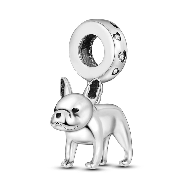 925 Sterling Silver Charms Beads Pendant Tree of Life Dog Elephant Love Heart Charm Fit Original Bracelet DIY Women Jewelry Gift
