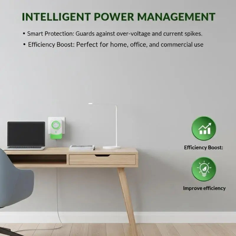 Energy Saving Device StopWatt Electricity Saver Box Save Power For Home Appliances Energy Efficient Tool Plug Smart