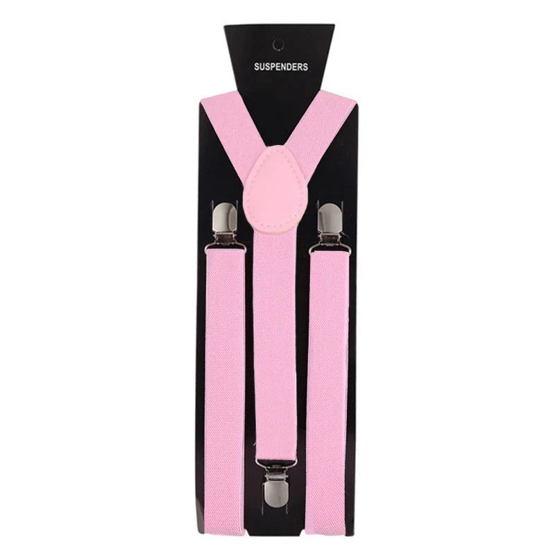 Suspenders For Men Pants Apparel Adult Suspender Man Shirt Dress Women Wedding Party Solid Colors Suit Skirt With Braces Straps