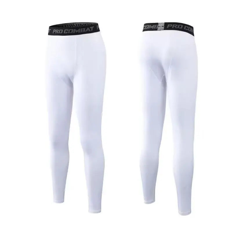 New Men's Compression Pants Male Tights Leggings For Running Training Sport Fitness Quick Dry Fit Joggings Workout Trousers