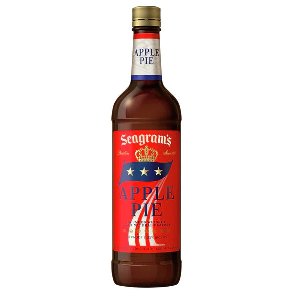Seagram's 7 Crown Apple Pie Blended Whiskey, USA (750ml)