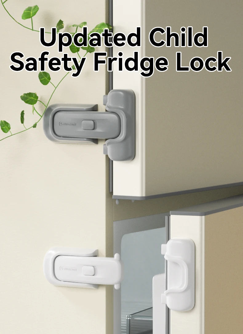 EUDEMON 1PC Baby Safety Refrigerator Door Stopper Single-Door Fridge lock Kids Safety Freezer Lock Stop Kids from Opening Fridge