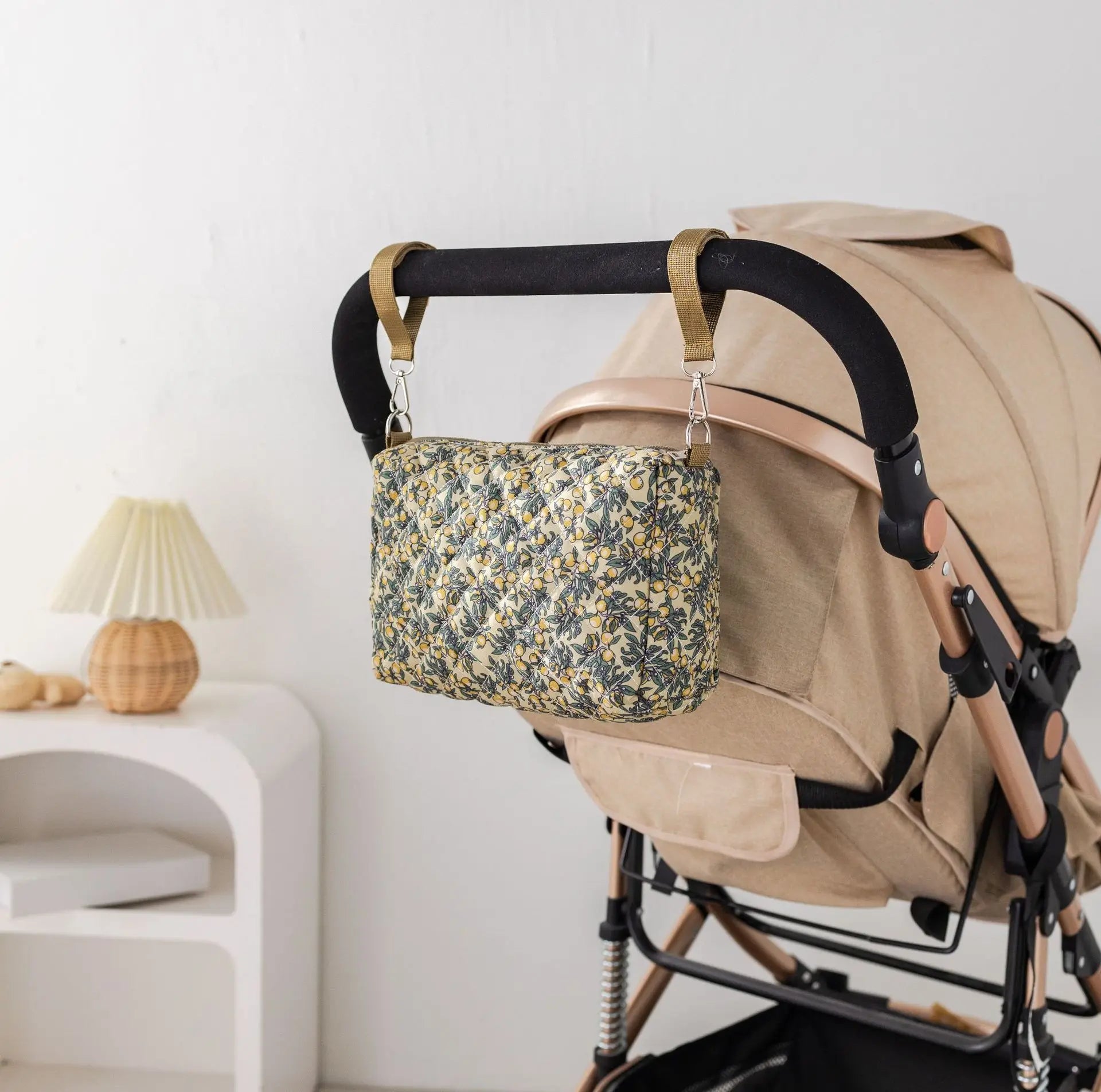 Portable Baby Diaper Storage Bag Travel Handbags for Mommy Baby Items Organizer Makeup Toiletries Bag Maternal Stroller Bag
