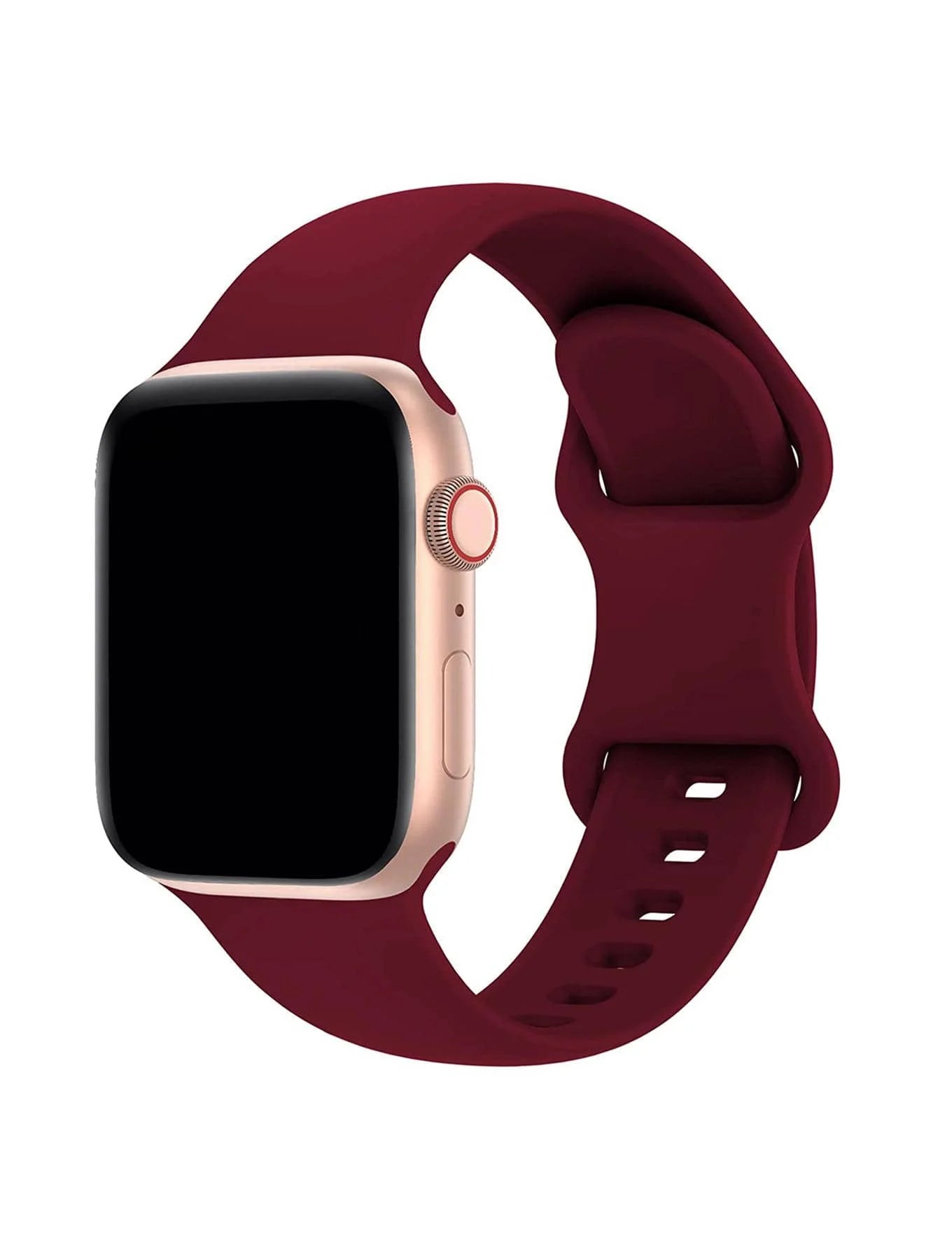 Soft Silicone Waterproof Sports Watch Band Compatible With 38mm, 40mm, 41mm, 42mm, 44mm, 45mm, 49mm Watches, Suitable For Series 11, 10, 9, Ultra, 8, 7, 6, 5, 4, 3, 2, 1, SE, Available For Both Men And Women