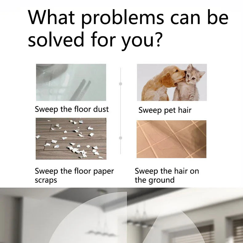 Intelligent sweeping robot hand pushed lazy broom household cleaner Wireless lazy vacuum household cleaning appliances cleaner