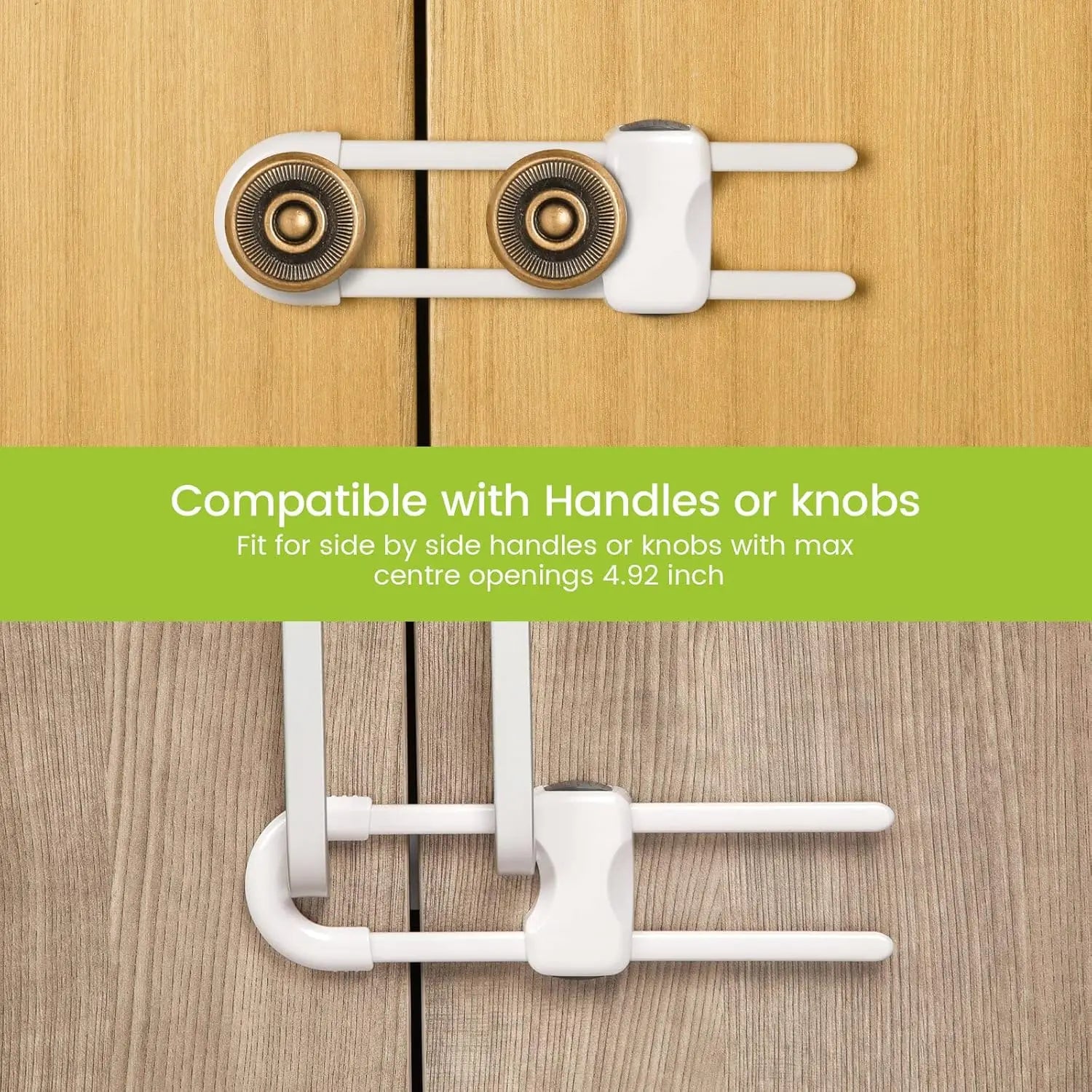 U-Shaped Proofing Drawers Safety Child Locks Adjustable