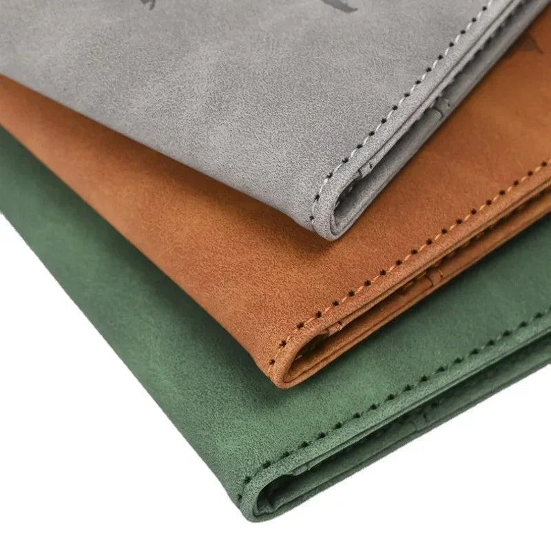 Leather Passport Holder Travel Wallet with ID Credit Card Slot PU Leather Passport Covers Case RFID Blocking Passport Protector