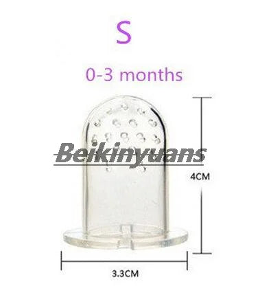 Baby Pacifier fruits and vegetables bite bag newborn baby pig le molar stick to eat fruit consisting silicone tooth gum pacifier