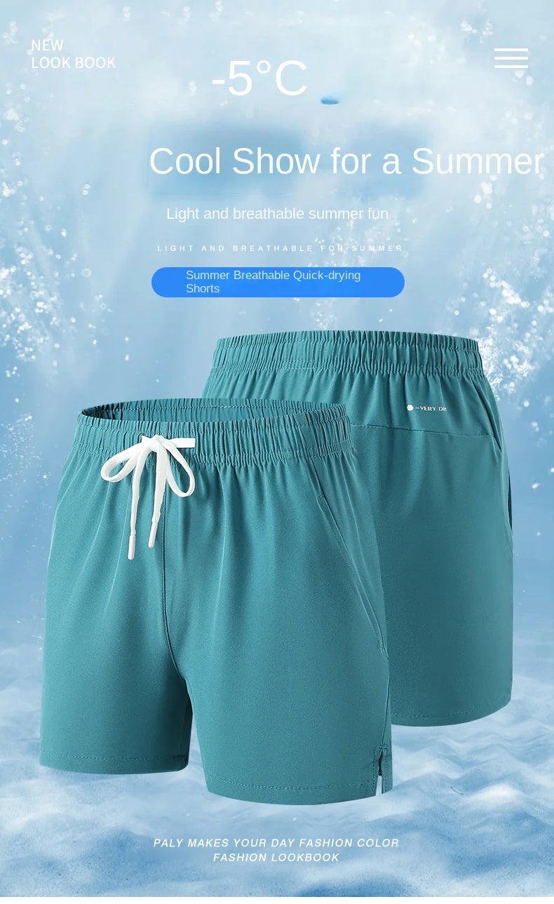 Running Shorts Summer Gym Sportswear Men Jogging Outdoor Sports Shorts Fitness Man Quick Dry Breathable Pants Male Clothing