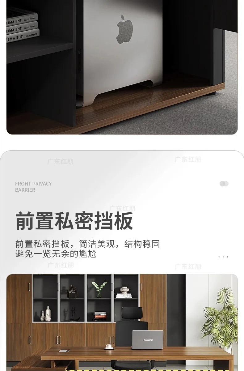 Irregular European Office Desk Lounge Creative Aesthetic Modern Designer Safe Office Desk Shelves Mesa Ordenador Home Furniture