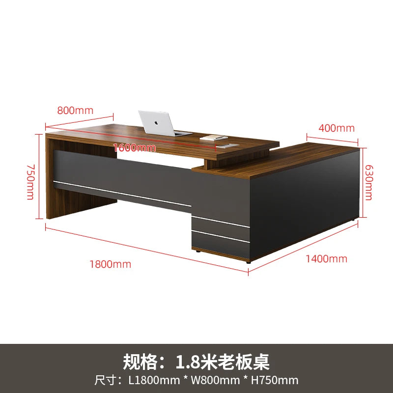 Irregular European Office Desk Lounge Creative Aesthetic Modern Designer Safe Office Desk Shelves Mesa Ordenador Home Furniture
