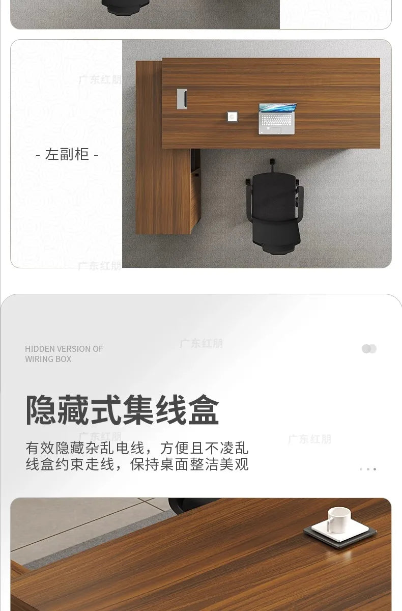 Irregular European Office Desk Lounge Creative Aesthetic Modern Designer Safe Office Desk Shelves Mesa Ordenador Home Furniture