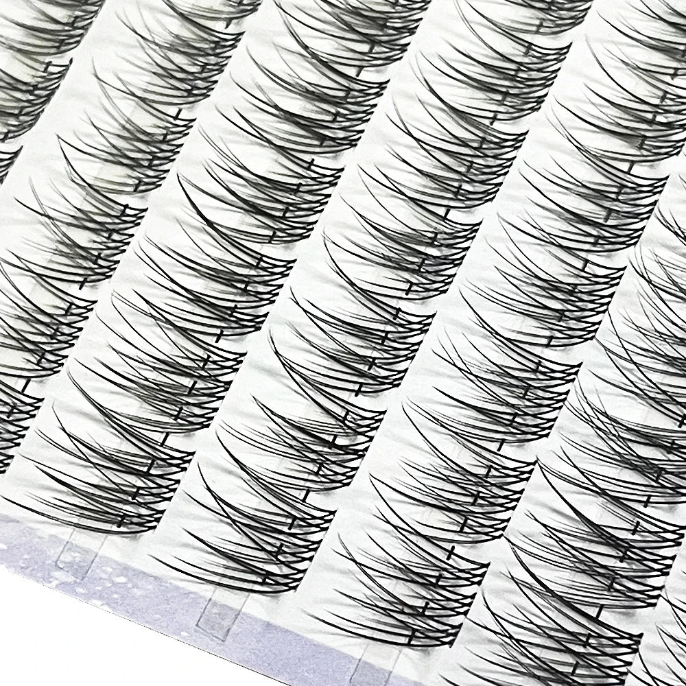 Large Capacity Fish Tail Fake Eyelashes Natural Russian Anime Eyelashes Natural Eyelashes Cosplay Single Cluster Fake Eyelashes