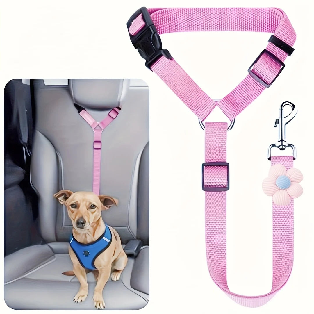 Dog Seat Belt for Vehicle Secure, Pet Car Tether Safety Leash for Dogs In Vehicles, Dog Seatbelt Tether,  Christmas Gift