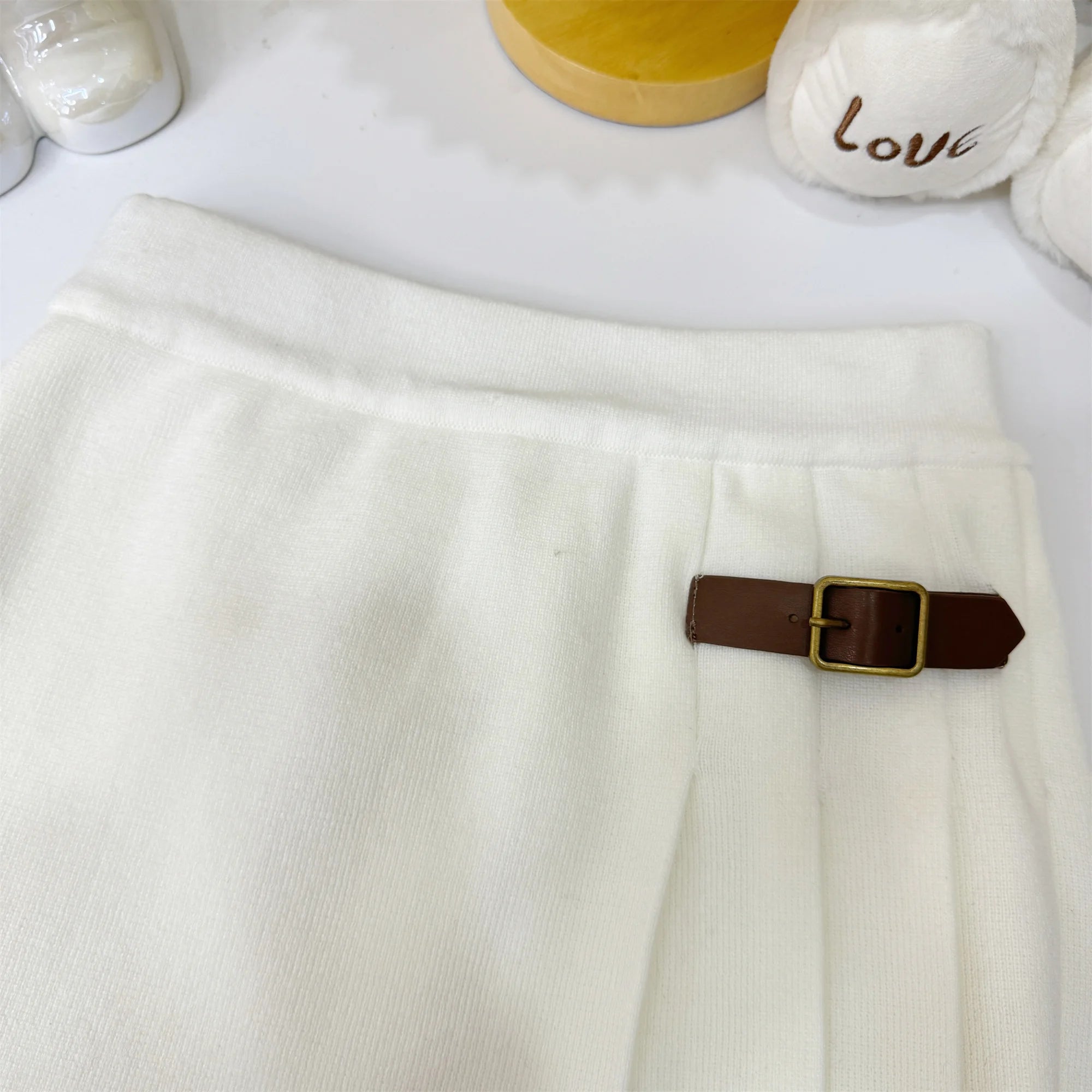 French Small Fragrance Knitted Two Piece Set For Womem Summer New High-end Wool Crop Top And Pleated Short Skirt Sets F689