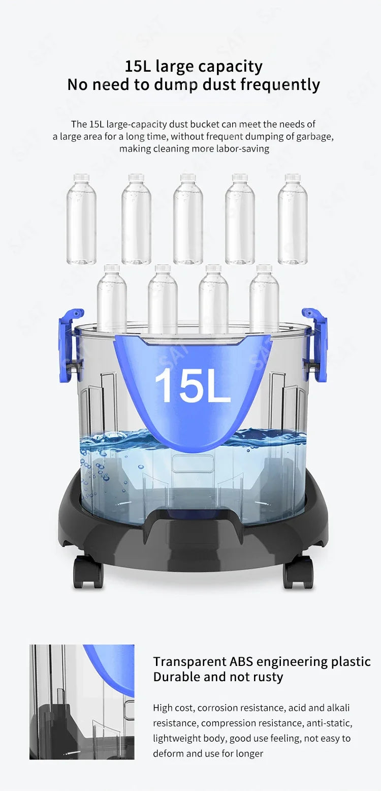 -car Home Cleaning Appliances Wet And Dry 3 In 1 Vacuum Cleaner