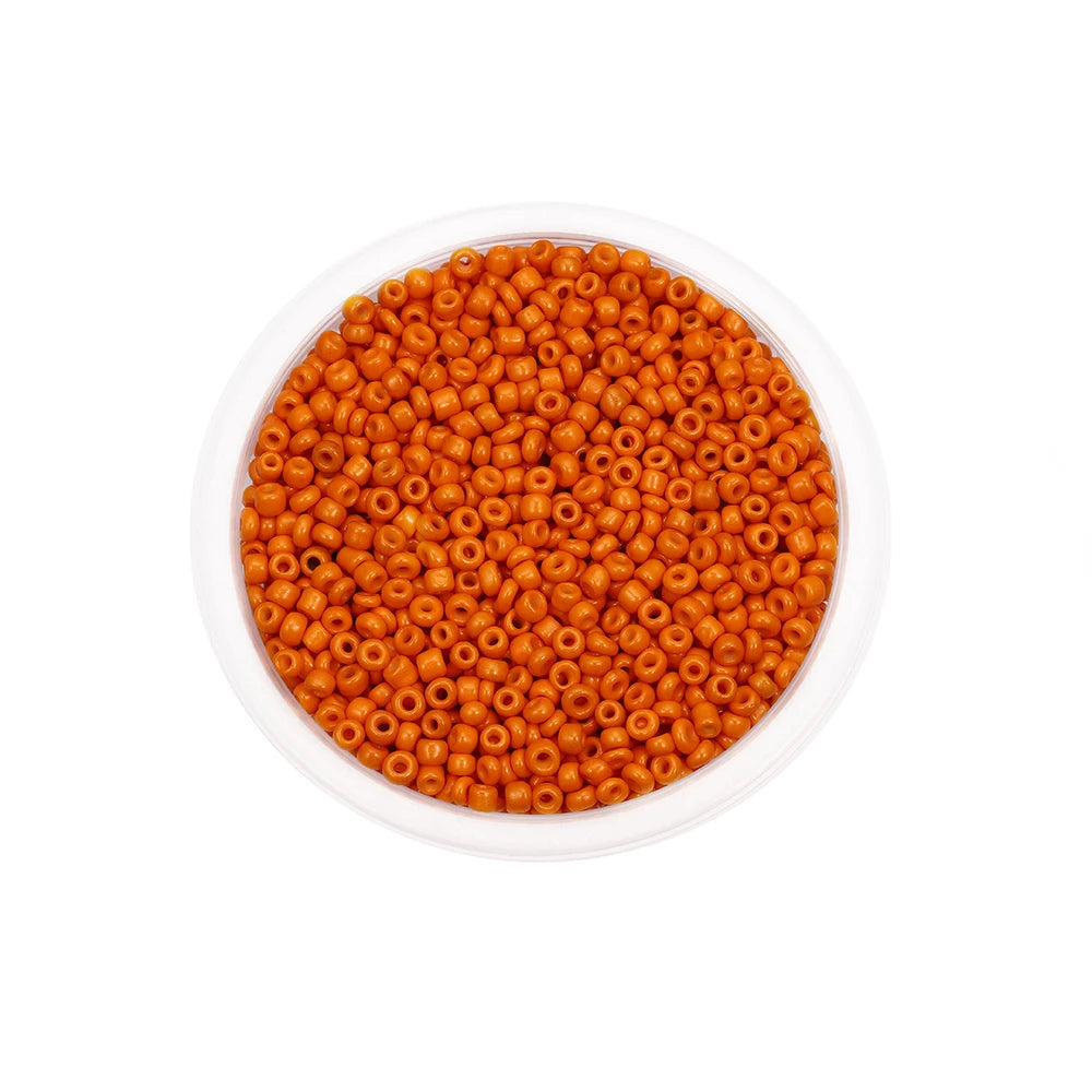 300/600Pcs 3/4mm Charm Glass Beads Czech Seed Beads Small Round Loose Beads for DIY Jewelry Making Earrings Bracelet Wholesale