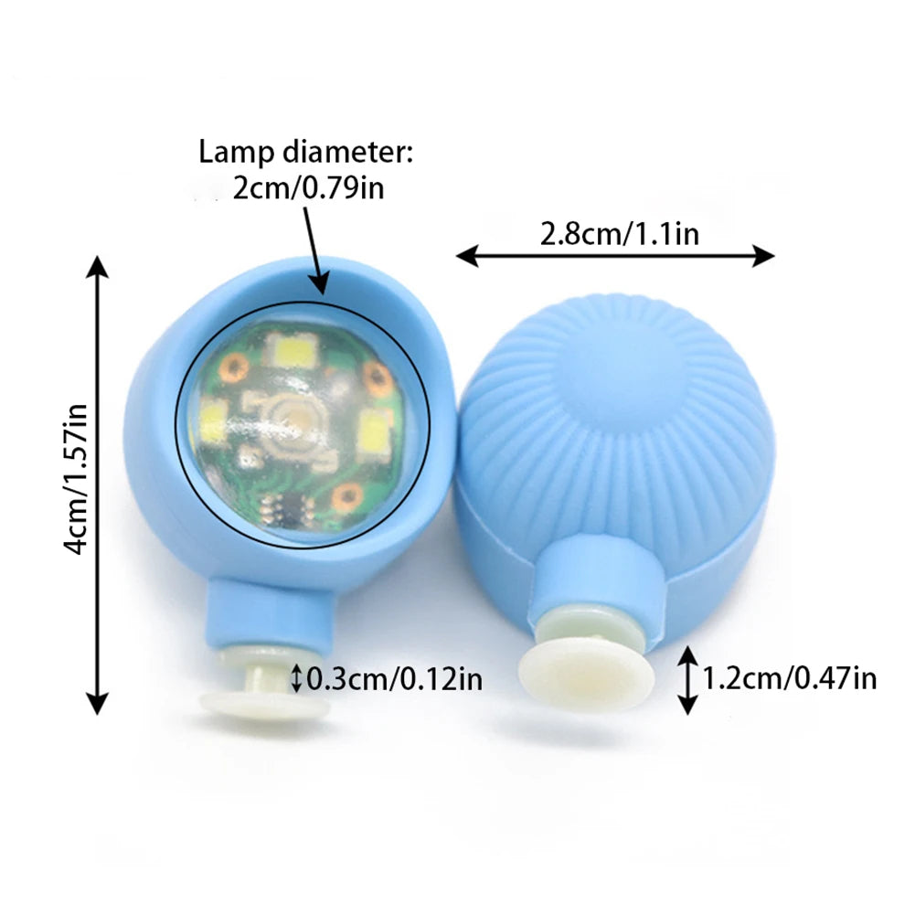 2pcs Shoe Lights,Waterproof Shoe Charms Accessories for Crocs Shoes,3 Light Modes for Camping Dog Walking,for Adult Kid Gift