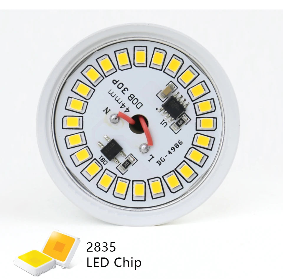 E27 LED Bulb Smart IC Energy Saving Light 220V-240V High Brightness Indoor Home Lighting Ampoule Bombilla Lampada Projector Lamp