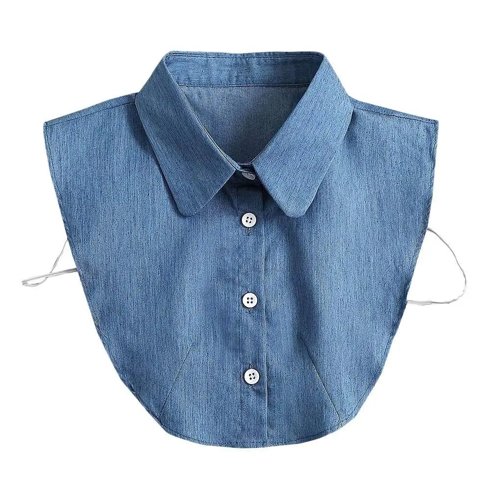 New Lapel Fake Collar Vintage Detachable Shirt False Collar for Women Blouse Sweater Lapel Top Neckwear Ties Clothes Accessories