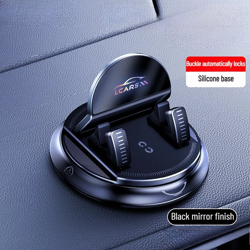 Universal Car Phone Mount Rotatable Dashboard Suction Cup Stand for Mobile Navigation Multi Scene Use in Vehicle and Home