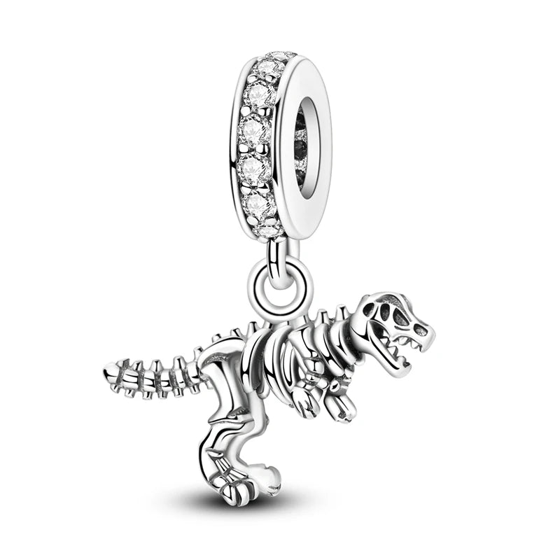 925 Sterling Silver Charms Beads Pendant Tree of Life Dog Elephant Love Heart Charm Fit Original Bracelet DIY Women Jewelry Gift