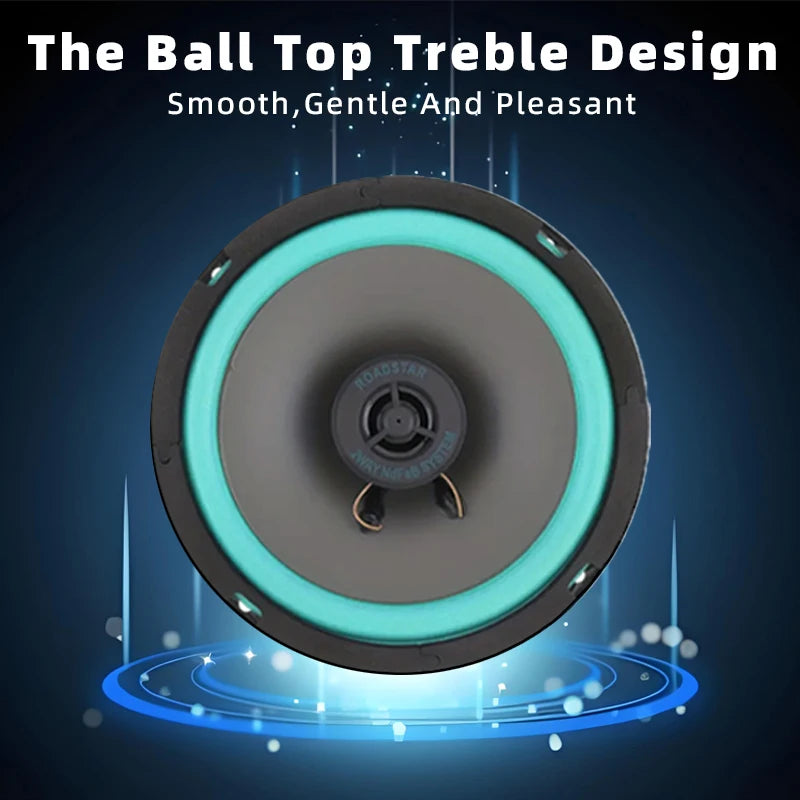 2PCS 4/5/6.5 Inch Car Speakers HiFi Coaxial Car Door Subwoofer Universal Automotive Audio Music Full Range Truck Stereo Speaker