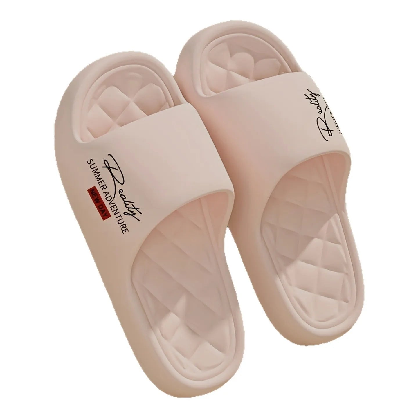 Summer Innovative Design EVA Men's Shoes, Soft and Lightweight Home Slippers, Suitable for Indoor and Outdoor Leisure Activities