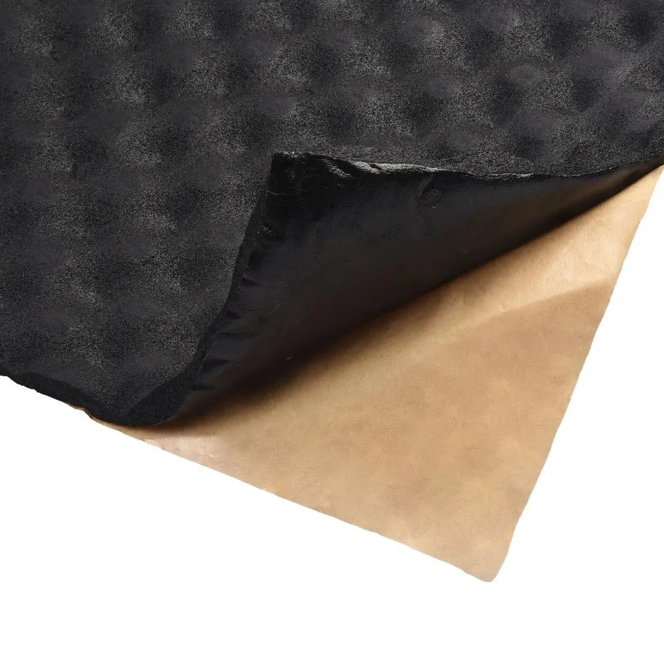 2cm Self Adhesive Soundproofing Insulation Cotton Car Sound Deadener Noise Insulation Acoustic Dampening Foam Subwoofer Mat