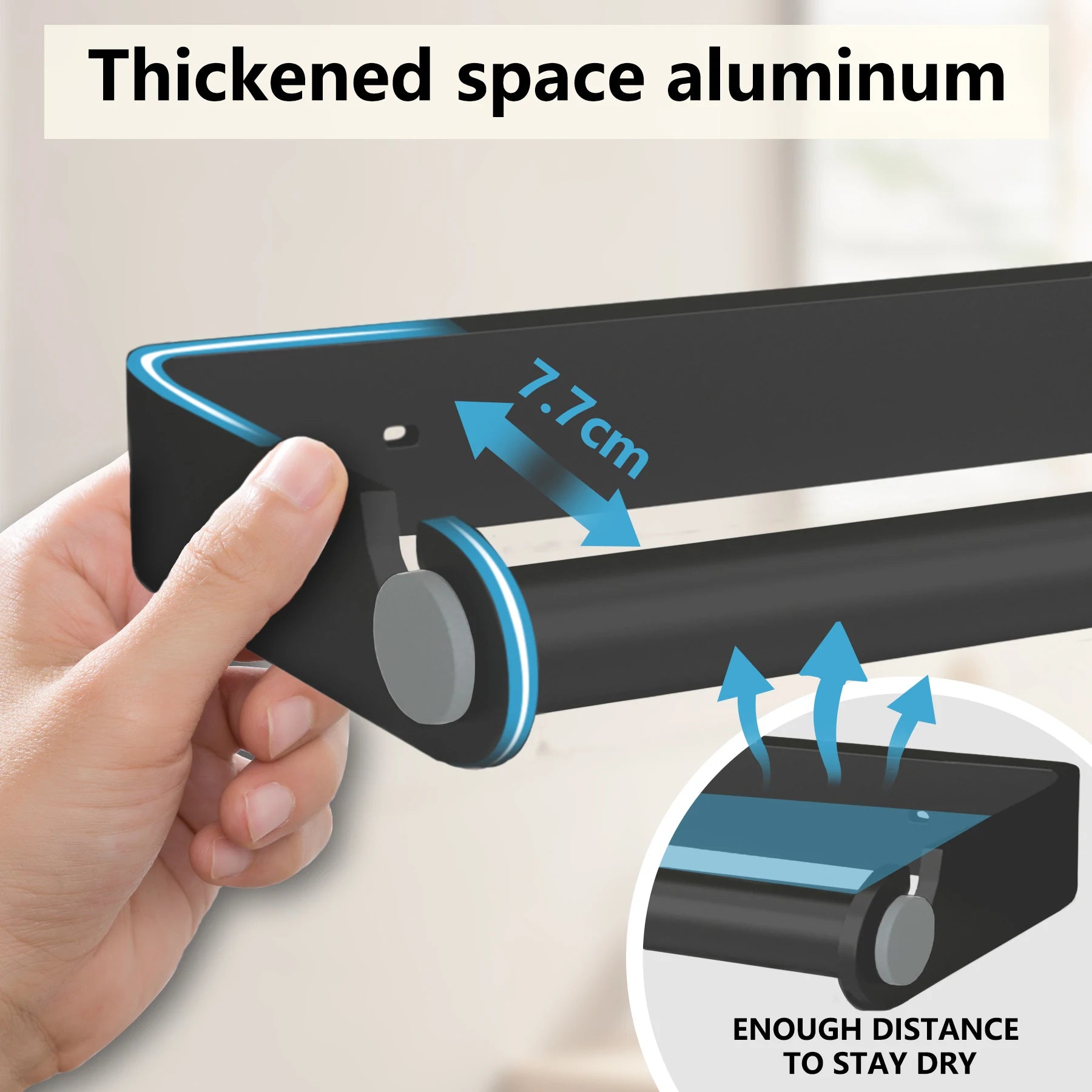 Stainless Steel Kitchen Paper Holder Plastic Wrap Holder Kitchen Accessories Kitchen Paper Dispenser Kitchen Supplies