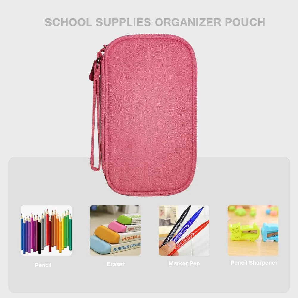 USB Cable Storage Bag Multifunctional Travel Portable Data Line Phone Charger Power Bank Electronic Accessories Organizer