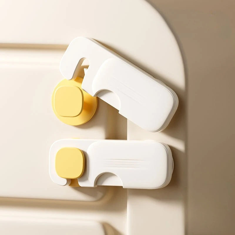 3/5/10PCS Children Safety Locks for Kitchen Cupboards Adhesive Baby Proofing Cabinet Lock for Cabinets Drawer Door Fridge