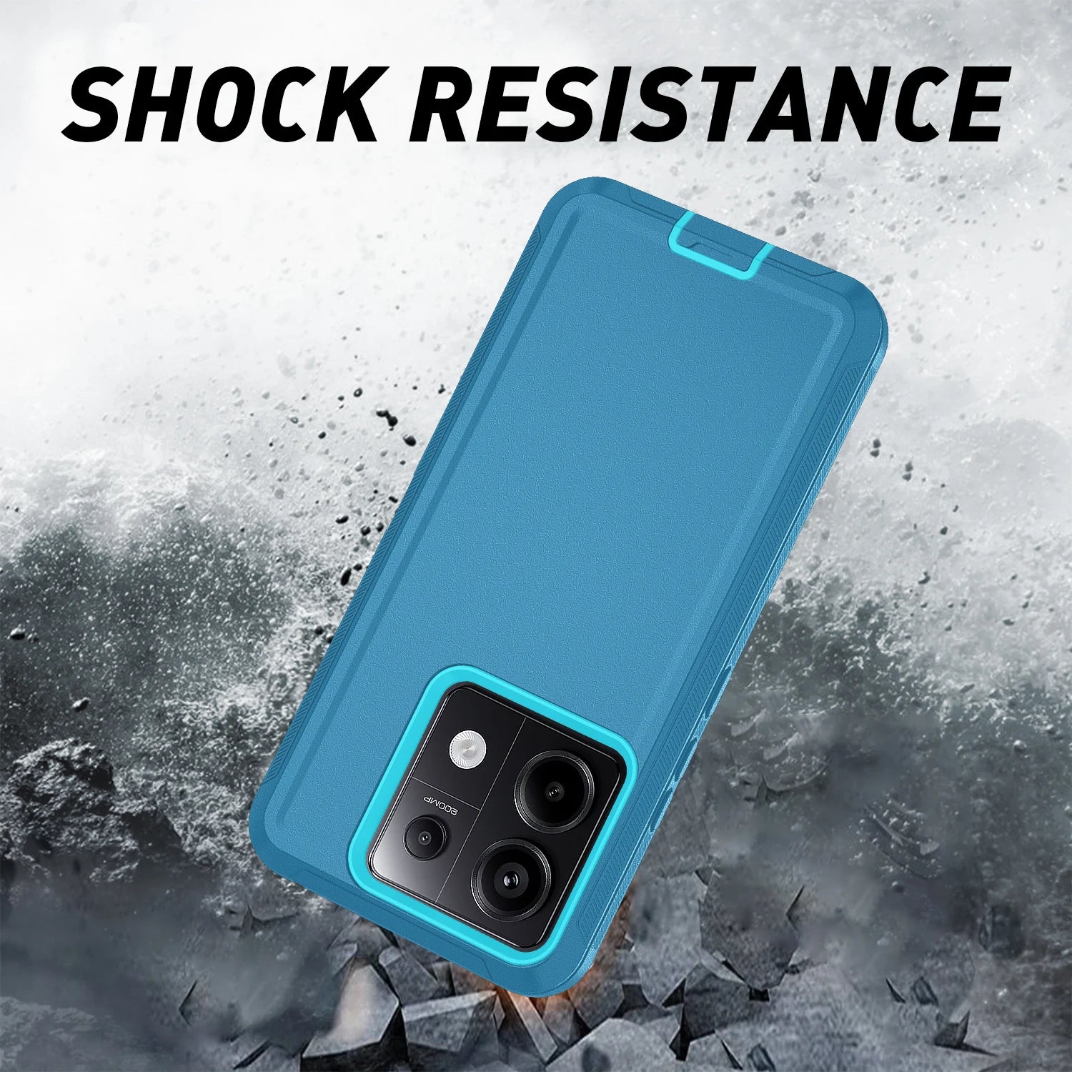 Armor Shockproof Dustproof Case For Xiaomi Poco M6 X6 Pro Redmi Note 12 Anti-Scratch Rugged Protective Cover For Redmi 12 4G