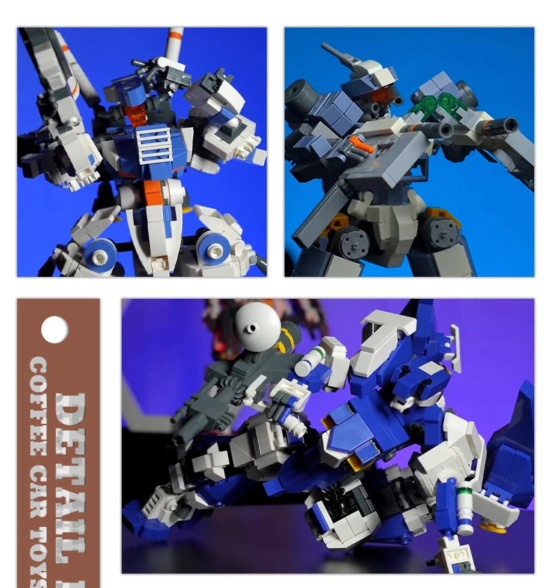 NEW Mecha Warrior MOC Blocks Plastic Toys Super Armor Robot Building Bricks Model Action Figures Dolls Adult Boys Children Gifts