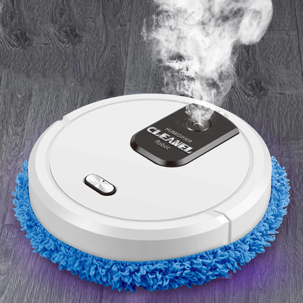 1500mAh Mopping Cleaning Machine Humidification Spray Rechargeable Home Cleaning Appliances Dry Wet Dual Use Floor Sweeper