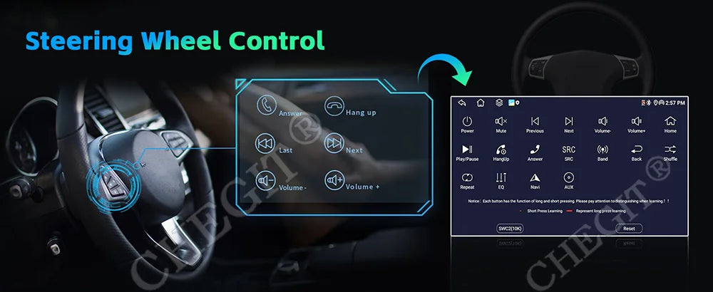 2 Din Universal Android 13 Car Radio 7/9/10 Inch Wireless CarPlay Android Auto GPS Bluetooth Multimedia Head Unit for Toyota
