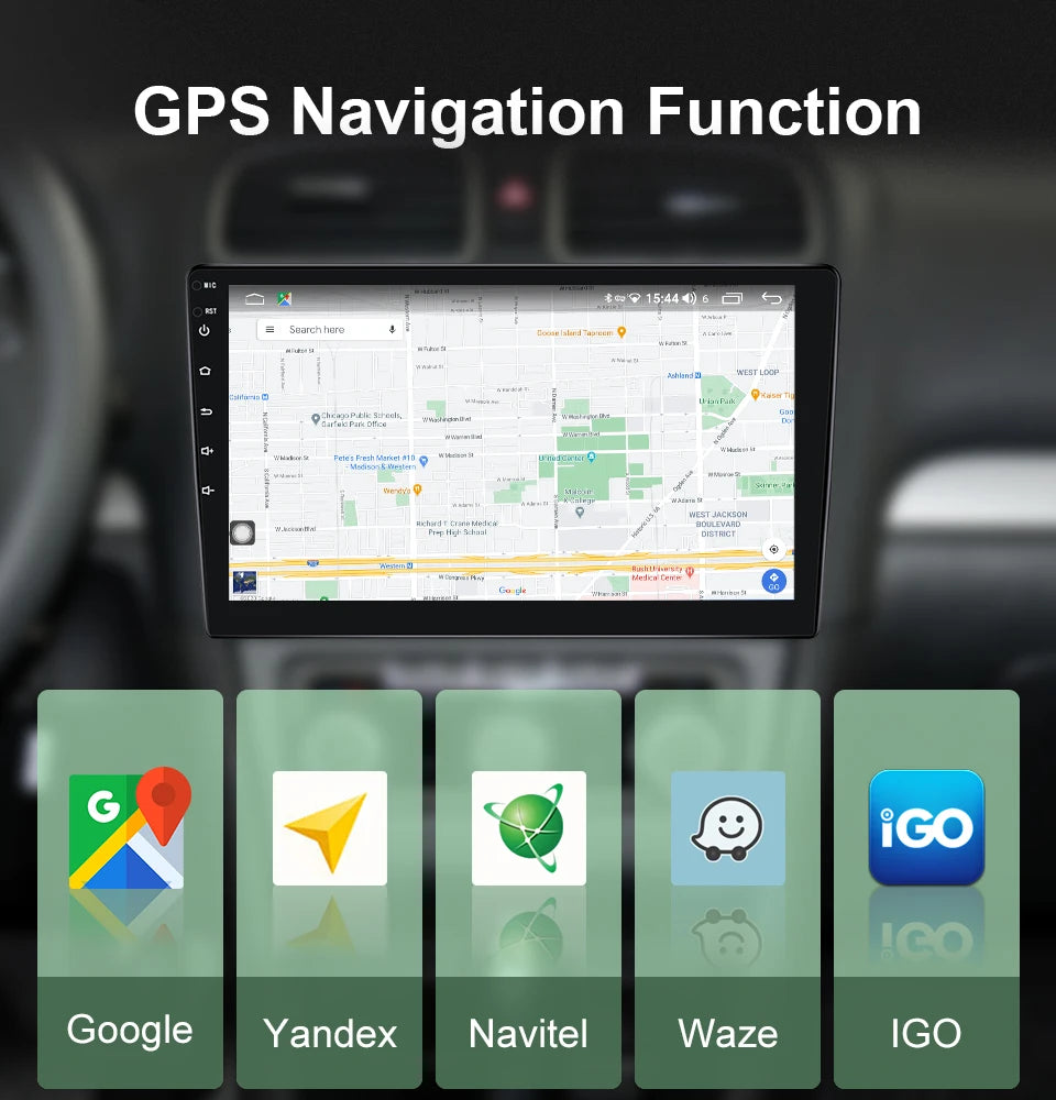 Android 14 For Peugeot 208 2008 2012-2018 Car Radio Multimedia Video Player CarPlay Auto Stereo GPS Navigation Head Unit Wifi 4G