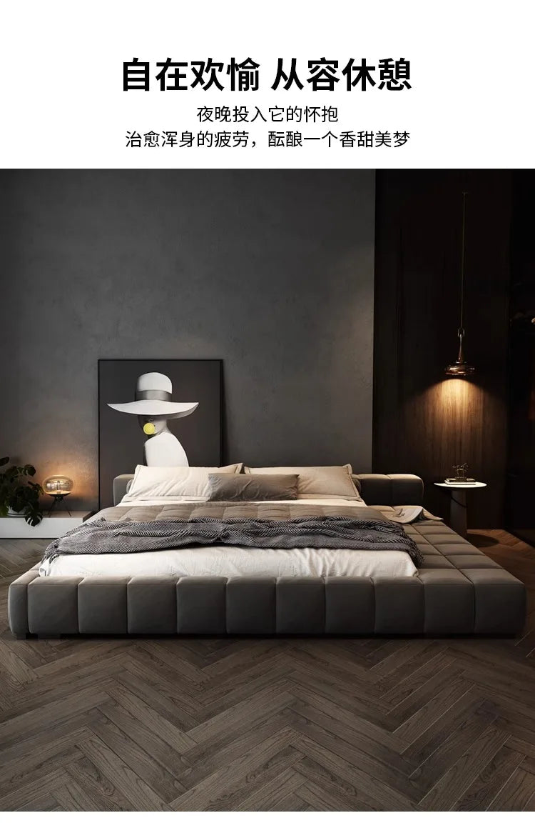 Bedroom Unique Bed Aesthetic Modern Double Children Bed Luxury Sleeping 180x200 Camas De Matrimonio Dormitorio Home Furniture
