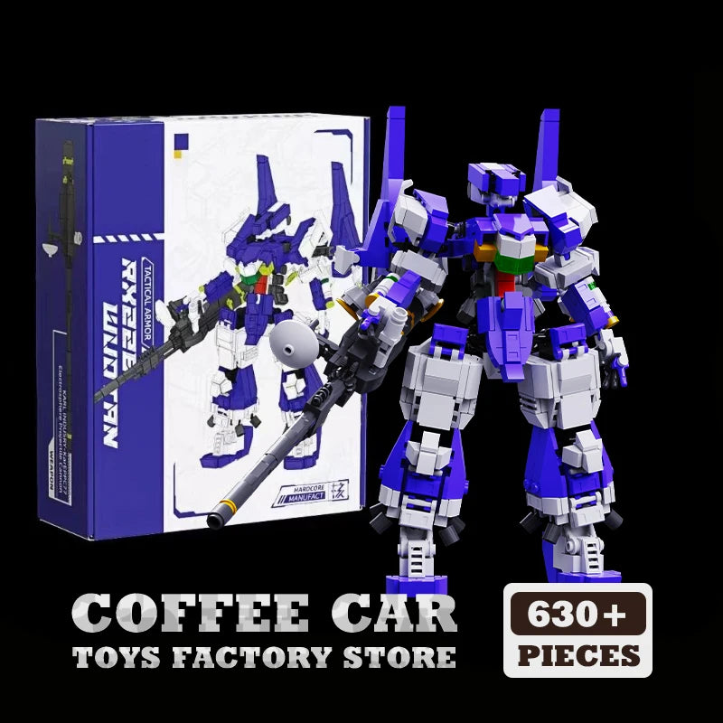 NEW Mecha Warrior MOC Blocks Plastic Toys Super Armor Robot Building Bricks Model Action Figures Dolls Adult Boys Children Gifts