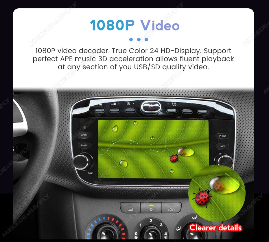 6.2 inch Carplay Android Auto Car Radio For Fiat Linea Punto EVO line 2012-2015 Multimedia Video Player GPS Stereo Head Unit RDS