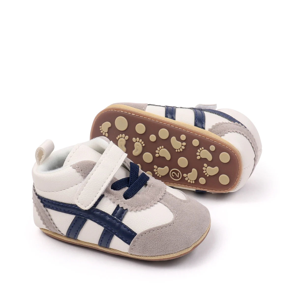 Spring And Autumn Baby Boys And Girls First Walking Toddler Shoes For 0-18M Fashion Design Causal Shoes BLS5171