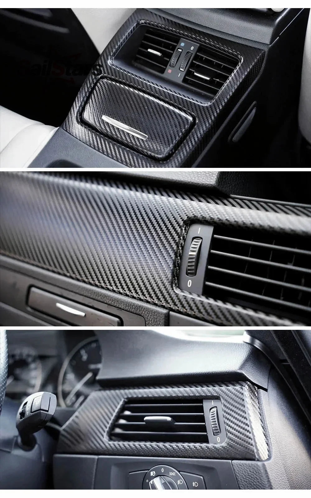 3D 4D 5D 6D Carbon Fiber Vinyl Wrap Car Stickers DIY Waterproof Wrapping Foil Auto Accessories Motorcycle Decal
