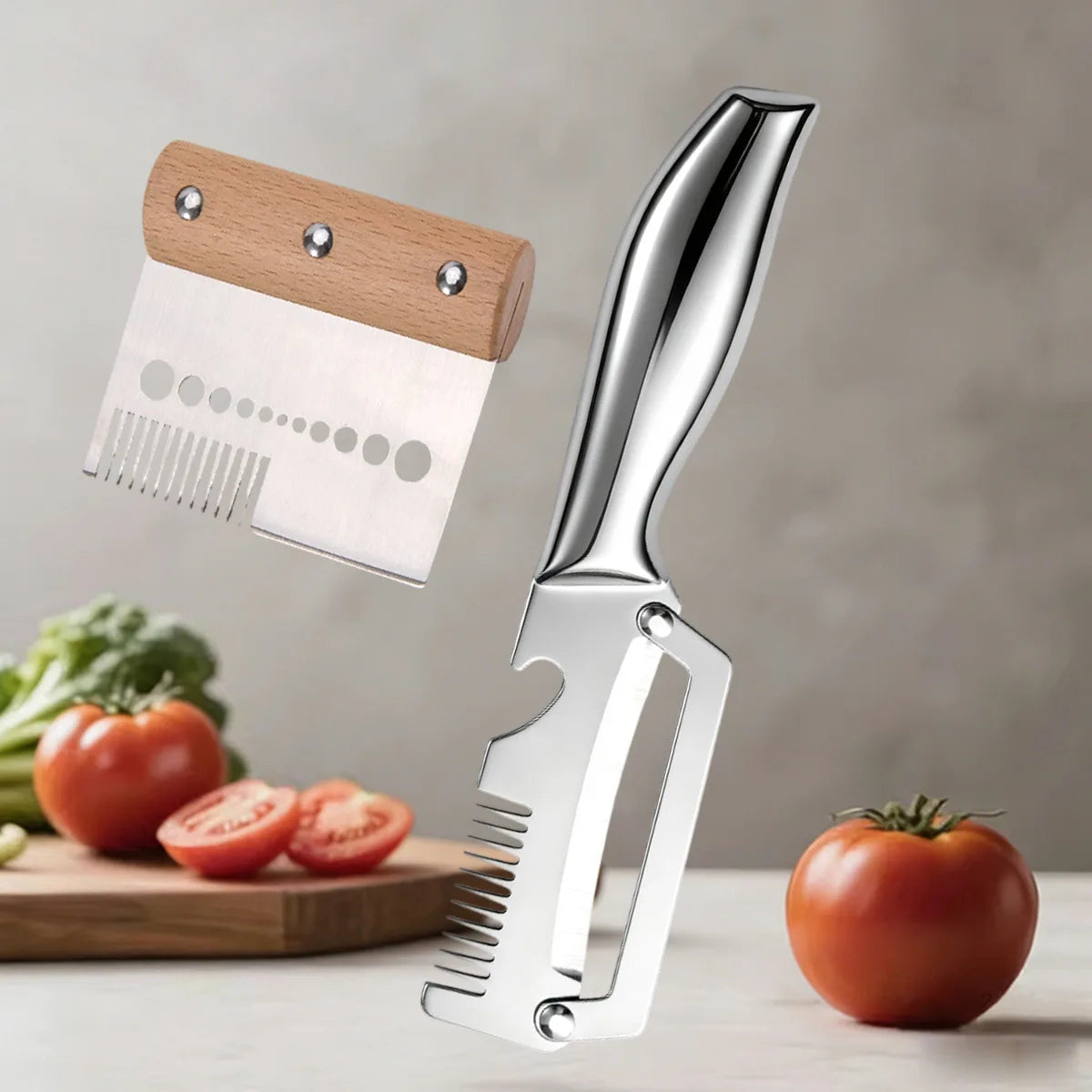 Multi-Function Kitchen Peeler Stainless Steel for Slicing Fruit and Vegetables Kitchen-Specific Peeler Kitchen Accessories Tools