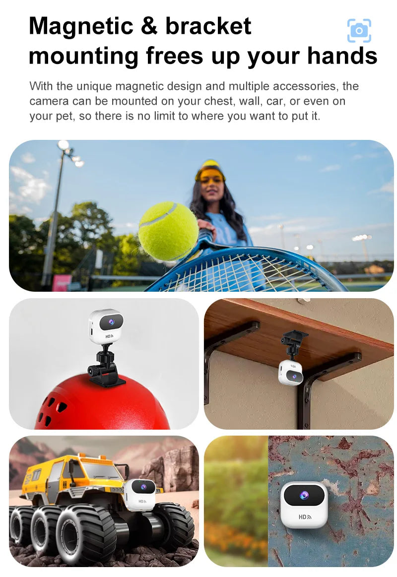 Ourlife HD Mini Camera WiFi Smart Home Security Camera Monitor Camcorders Video Surveillance Camera With Motion Tracking