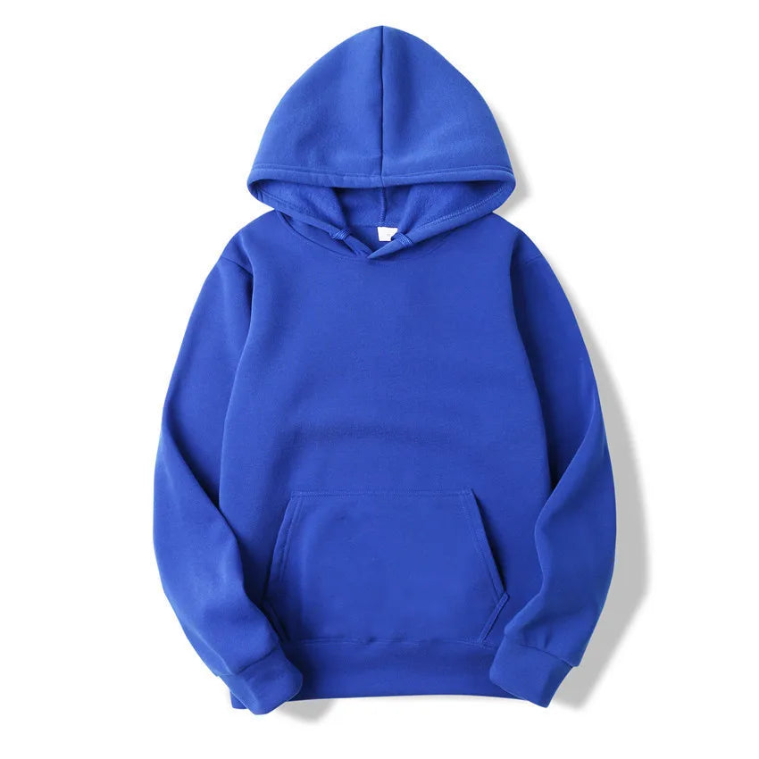 New Fashion Men's Women's Hoodies Spring Autumn Winter Casual Hoodies Sweatshirts Men Tops Solid Color Hoodie Sweatshirt Male