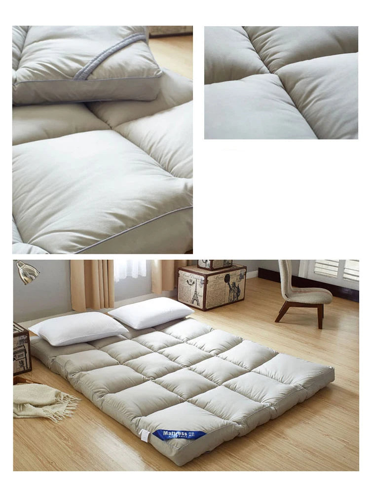 Five Star Hotel Mattress Super Soft Cushion Thickened Bed Mattress Household Sleeping Pad Dormitory Bed Mattress