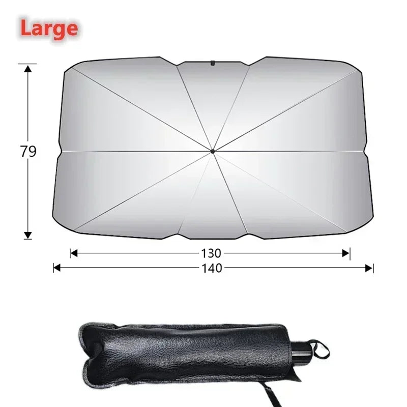 Multi Purpose Convenient Foldable Car Windshield Sunshades Interior Protechor Part Auto Parasol Umbrella Front Covers Amagi