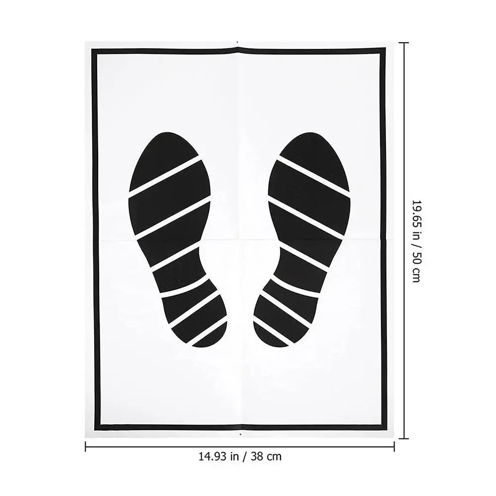 High Quality Disposable Car Floor Mats 100 50 25Pcs Waterproof Anti Slip Paper Vehicle Protection Interior Car Accessories