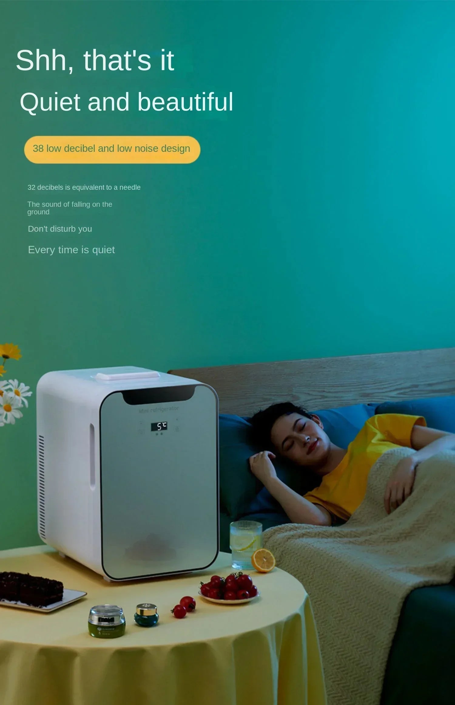 220V Mini Refrigerator Small Household Dormitory Car Mounted Refrigerator Mini Student Refrigeration Single Person Small  AG