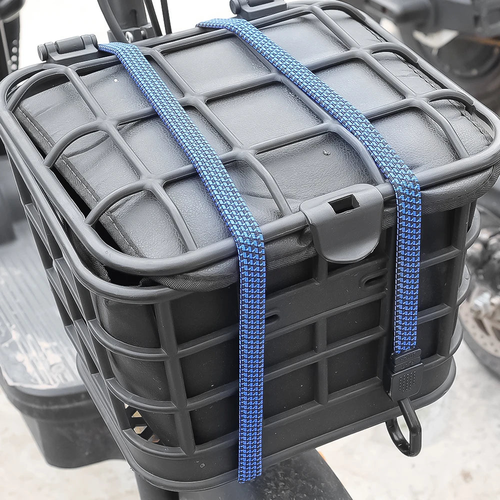 New Elastics Rubber Luggage Rope Cord Hooks Bikes Rope Tie Bicycle Luggage Roof Rack Strap Fixed Band Hook Car Accessories